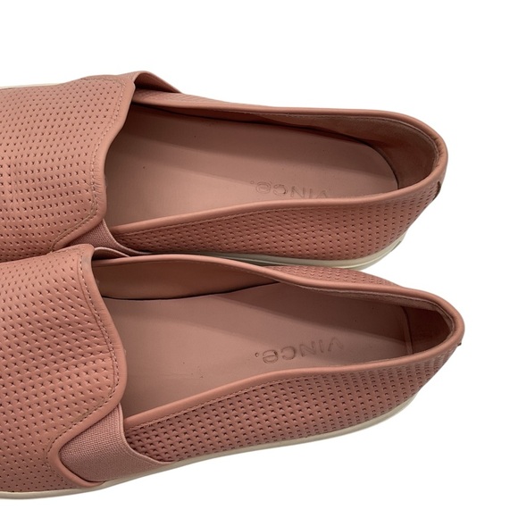 Vince.‎ Perforated Leather Blair Sneaker size 38 US 8 - Picture 3 of 9